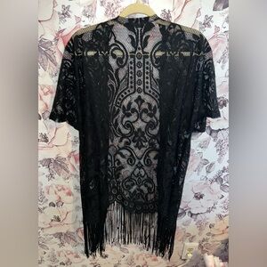 Black Lace Cover Up OneSize